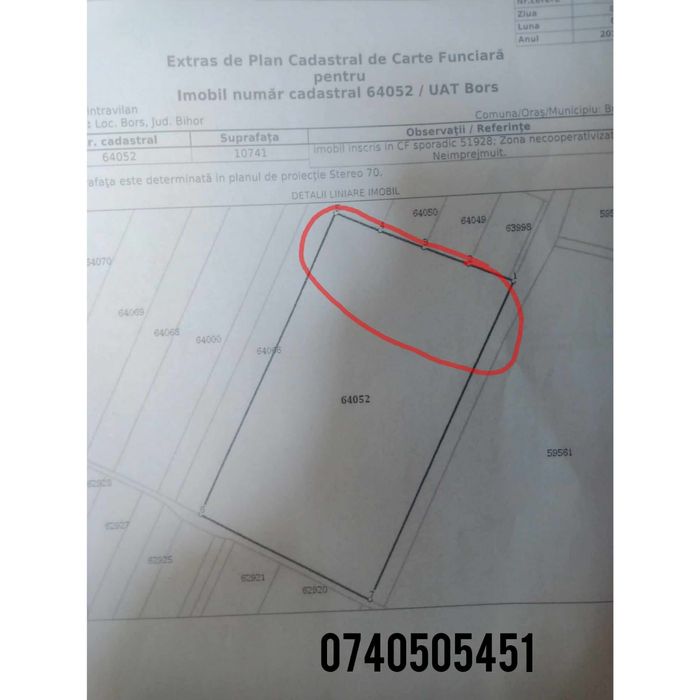 Teren intravilan + extravilan