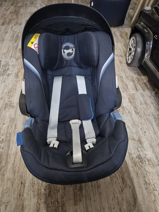 Бебешка количка 3в1 Cybex Talos S Lux SLV, Cot S и Aton 5, Navy Blue.