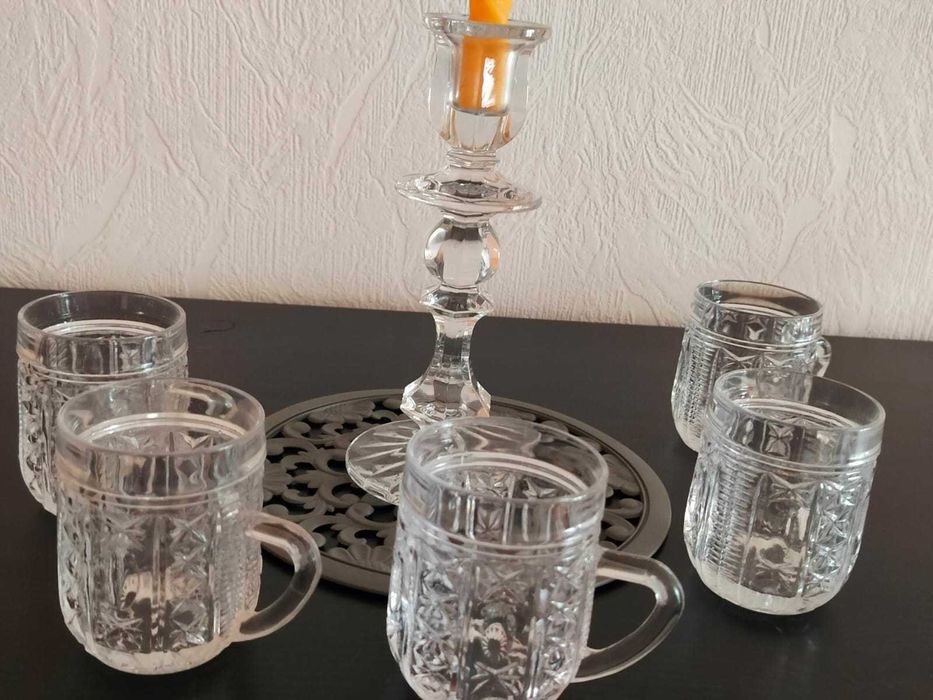 Кружки хрустальные СССР