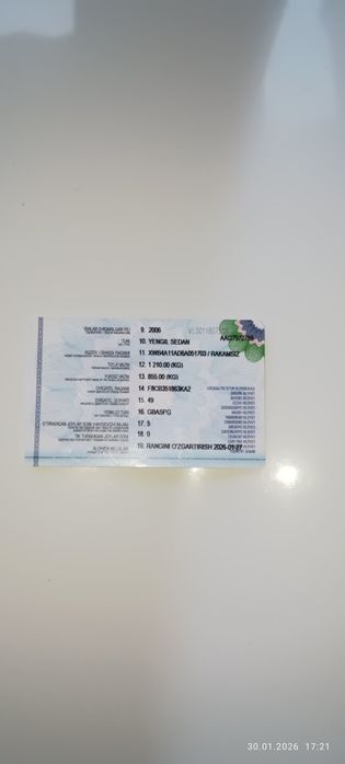 Matiz mashina sotiladi