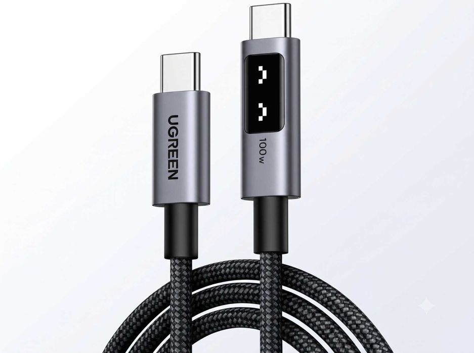 UGREEN Uno USB-C to USB-C 100W PD Fast Charging kabeli (1 metr)