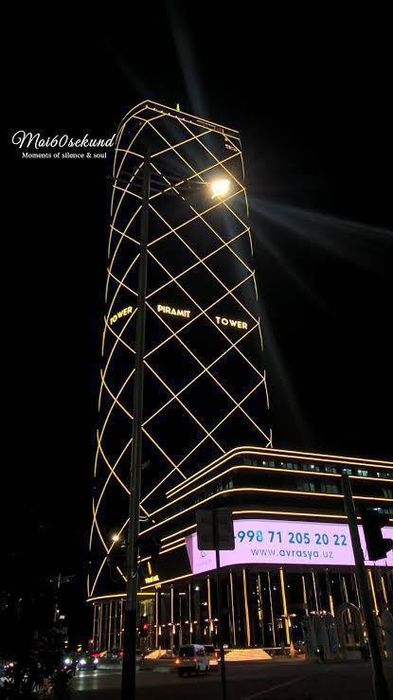 ЖК Piramit Towers , ул. Бобура, 2/24/48, 57 м², коробка