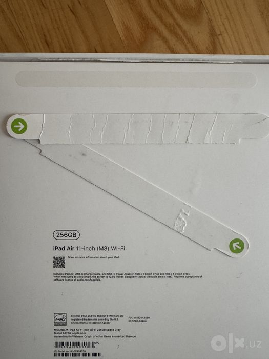 iPad Air M3 256гб 11 дюйм