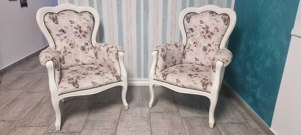 2 Scaune Boem Elegant Vintage