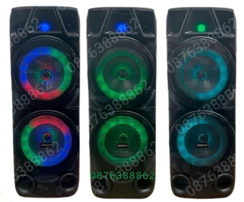 ПРОМО! Голяма Караоке Тонколона 73см. 16 инча с Безжичен Микрофон