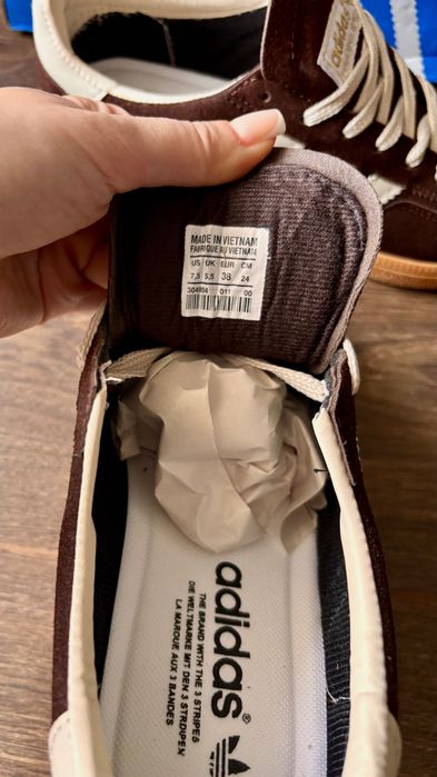 Нови Adidas Handball Spezial кафеви