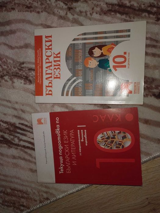Учебник по Български език за 10-ти клас