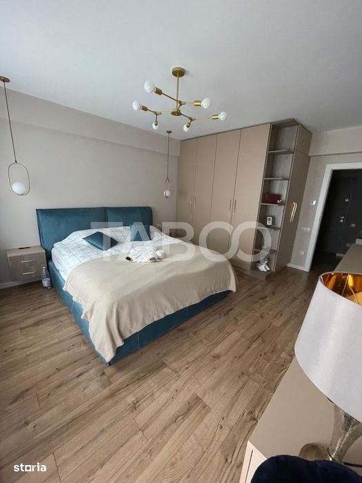 Apartament ultra modern cu balcon si 3 camere utilate si mobilate
