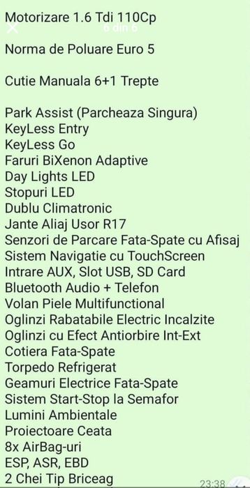 Mașină Skoda Octavia