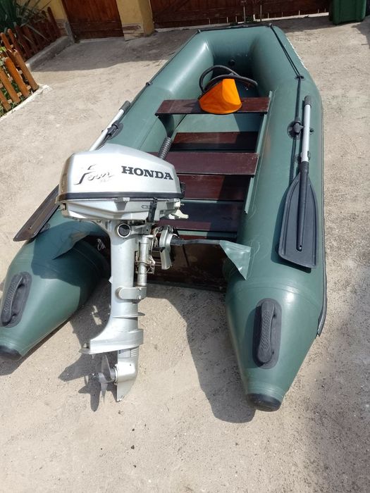Лодка и мотор Honda