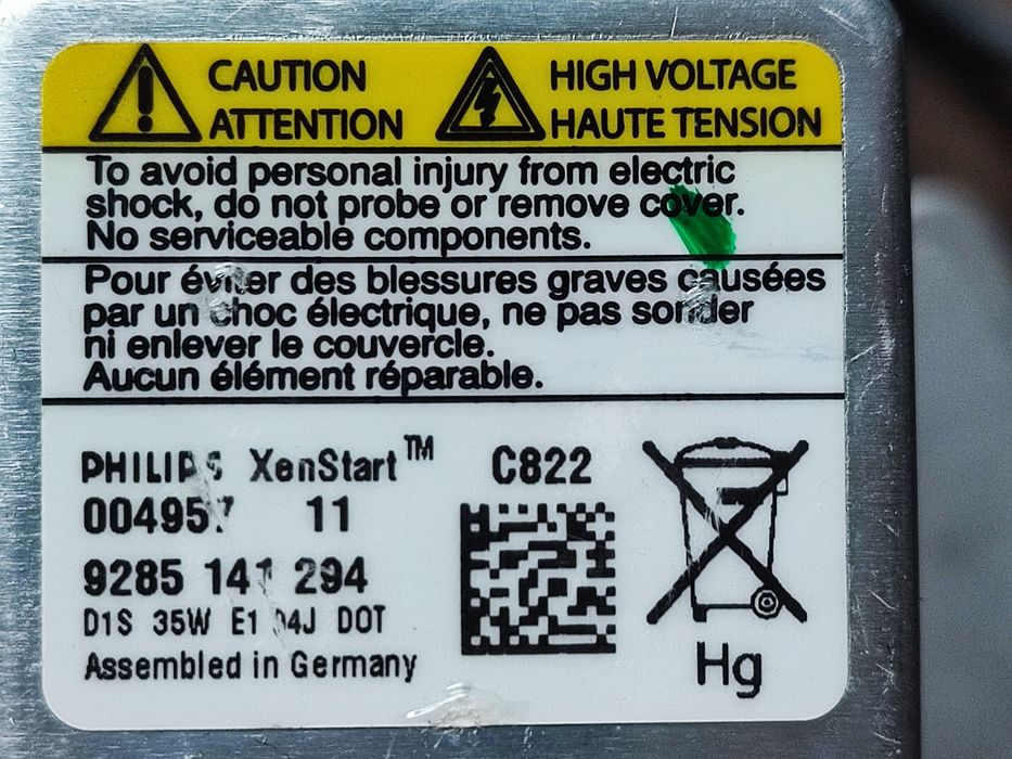 Оригинални Ксенон Баласти Mitsubishi и Крушки Philips D1S за BMW E90