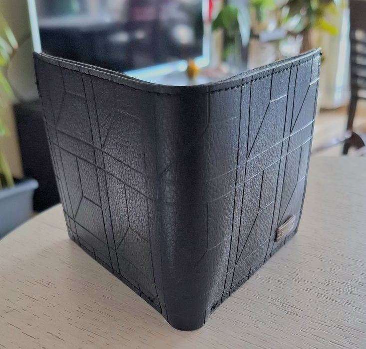 Стилен Кожен Портфейл, Черен