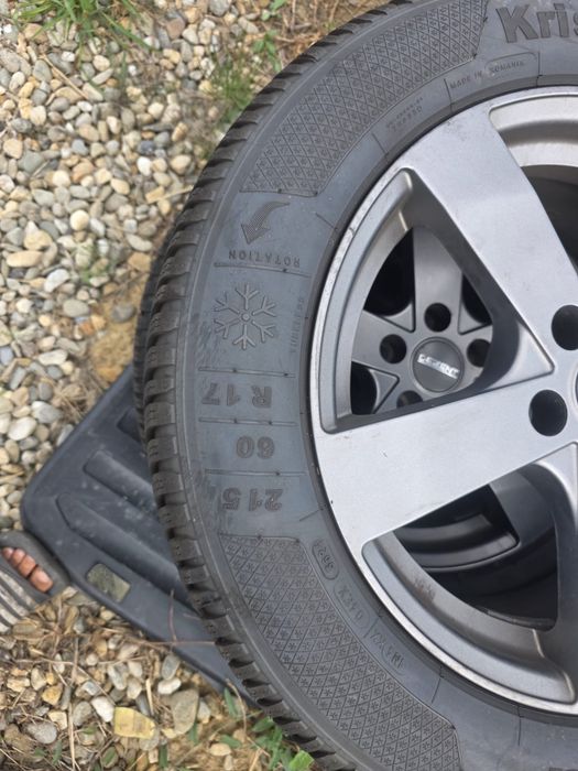 Roti de iarna cu jante de aliaj renault kadjar nissan qasqai