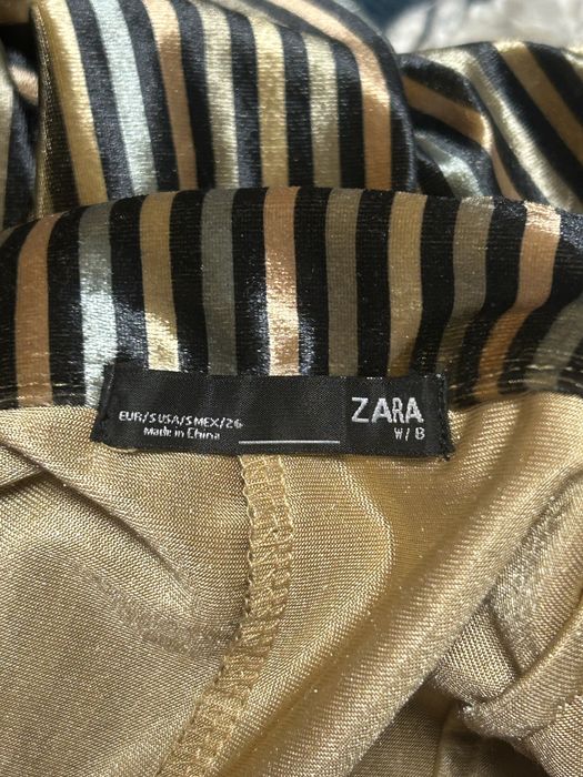 Плюшен широк панталон Zara, 26