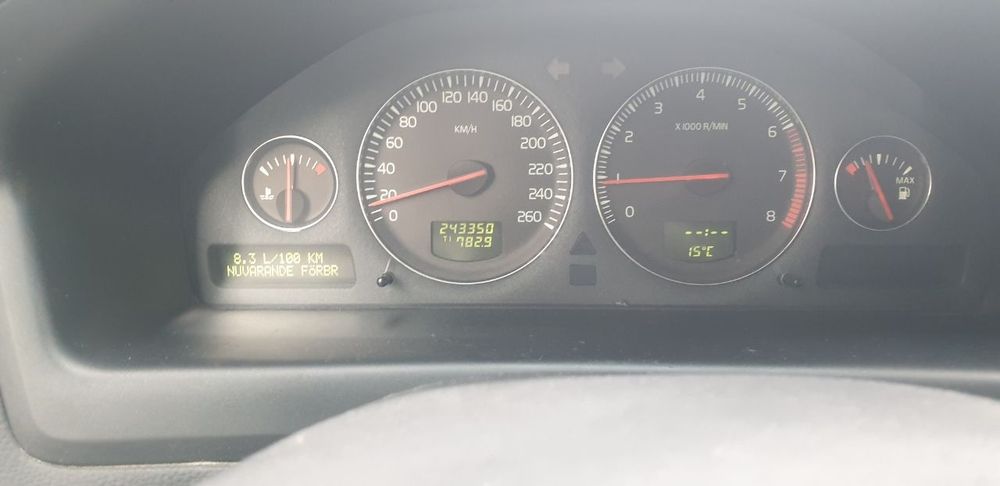 Volvo V70, 2.4 бензин, 170 к.с. / 125 kW, 2005 г.