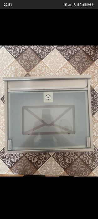 Cutie postal din inox