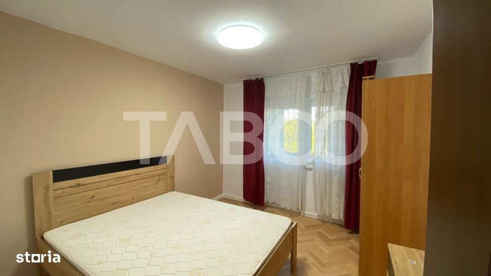 Apartament decomandat de inchiriat 2 camere 56 mpu si balcon 6 mp