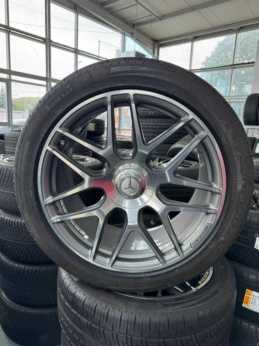 Jante Mercedes W463 G Class Anvelope vara noi Pirelli MO 295 40 22