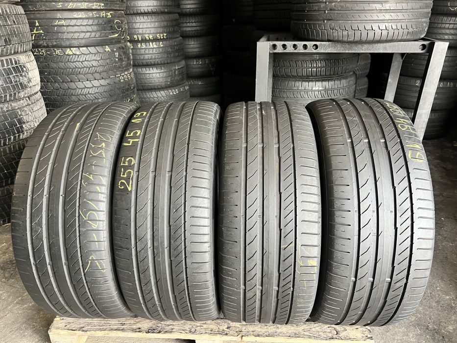 4 anvelope vara 255/45/19 , Continental !