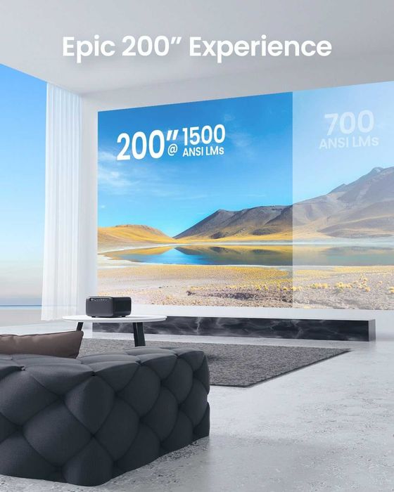 Videoproiector Casiris OmniStar L80, 1500 ANSI, Full HD Suportat 4K