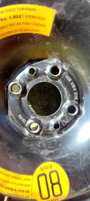 Roată rezervă slim R15 Michelin