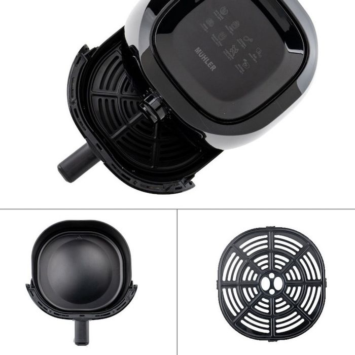 Фритюрник с горещ въздух MUHLER, 4L, 1500W, механичен