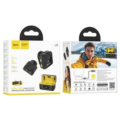 Висококачествен Безжичен Петличен Микрофон (2 бр) – Lightning / Type-C