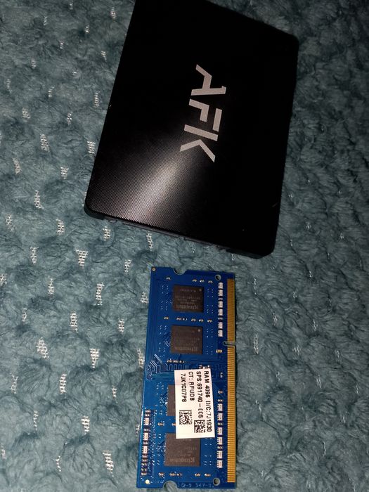 Оперативная память и жёсткий диск