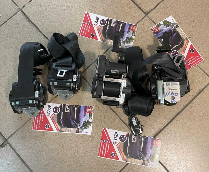 Volvo XC60 II - set centuri de siguranta - PRESAFE - fata / spate