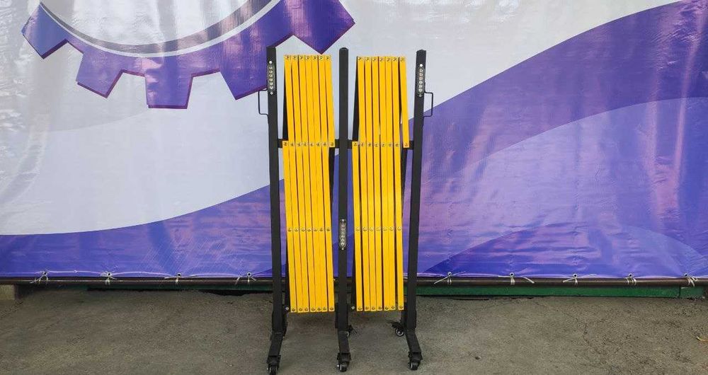 Ограждение раздвижное, Решетка, Забор - "ГАРМОШКА"