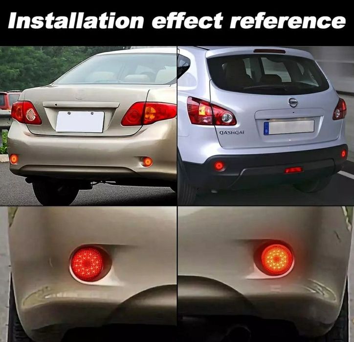 Габариты в задний бампер