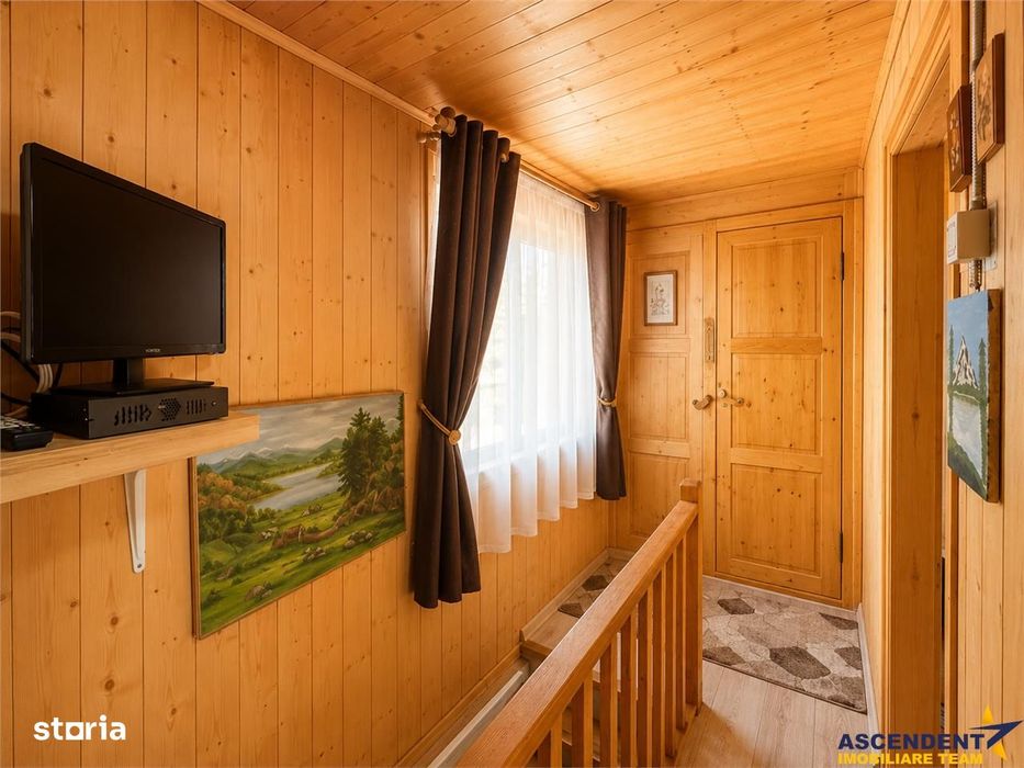 Cocheta casuta,mobilata,accesorizata, garaj,gradina,foisor,Lunca Bradu