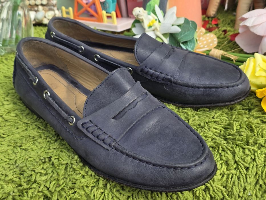 Navy boot дамски мокасини от кожа N40