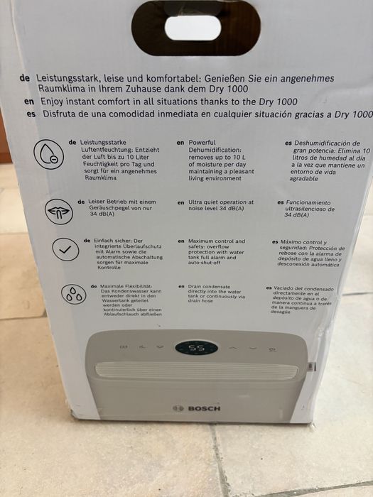 Dezumidificator Bosch Dry 1000