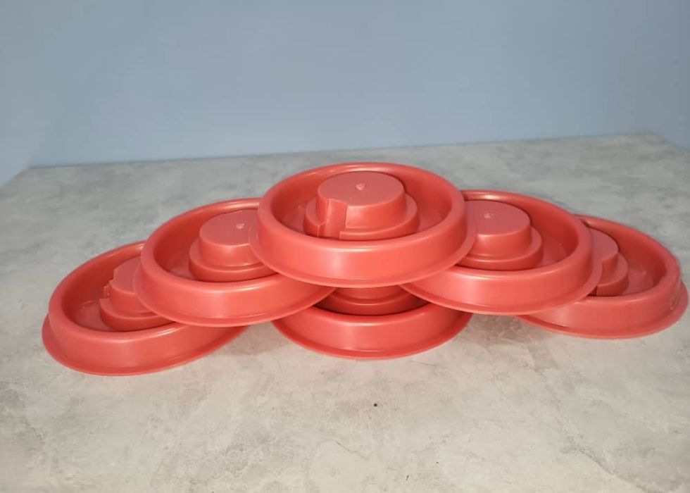 Поилка под банку для цыплят балапан