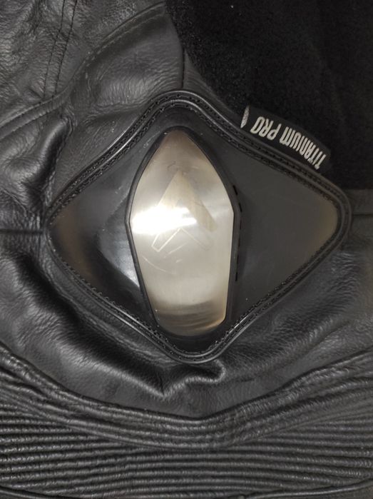 Pantaloni moto piele Frank Thomas