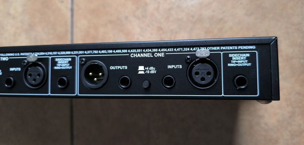 Compresor audio dbx 266xs (procesor)