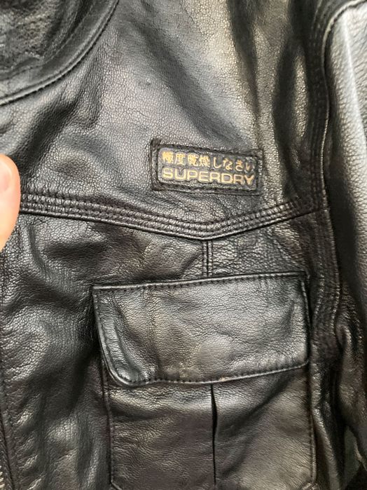 кожено яке Superdry
