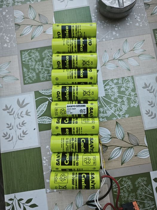 Celule Sanyo Cadnica / Panasonic KR-7000F Ni-Cd (F-Size) — 1,2 V, 7000