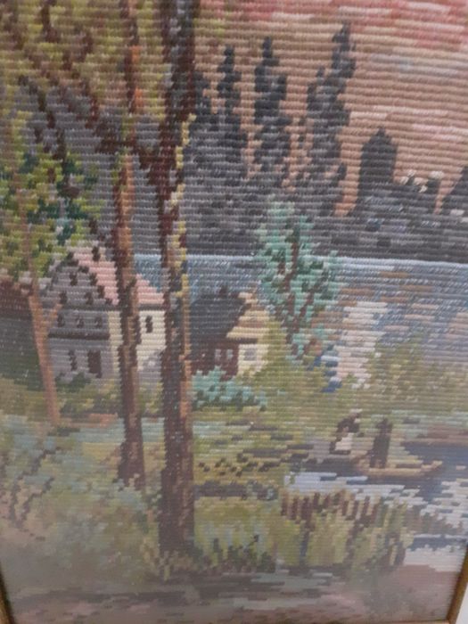 Гоблен гора,стара картина