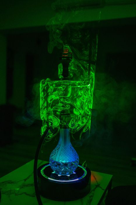 Laser base hookah / narghilea / shisha