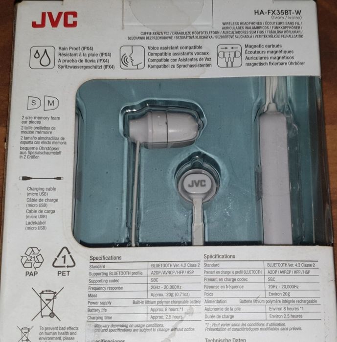 Casti handsfree wireless originale JVC Samsung Huawei Xiaomi Motorola