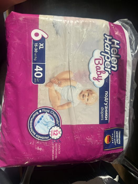 Памперсы Helen Harper 6 XL