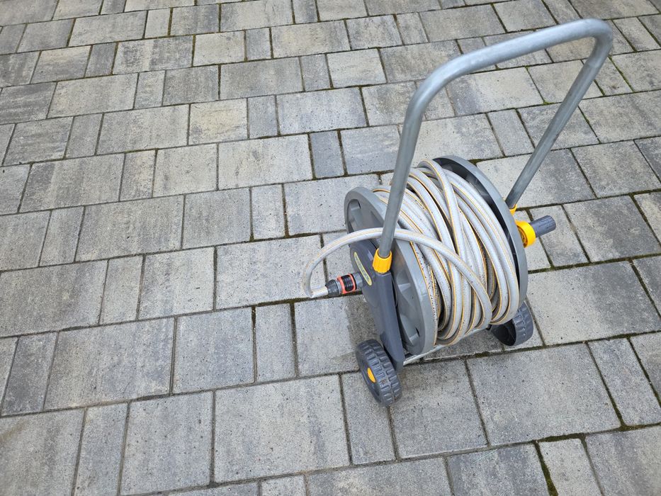 Carucior rola furtun Hozelock cu furtun de 13mm aprox. 40m