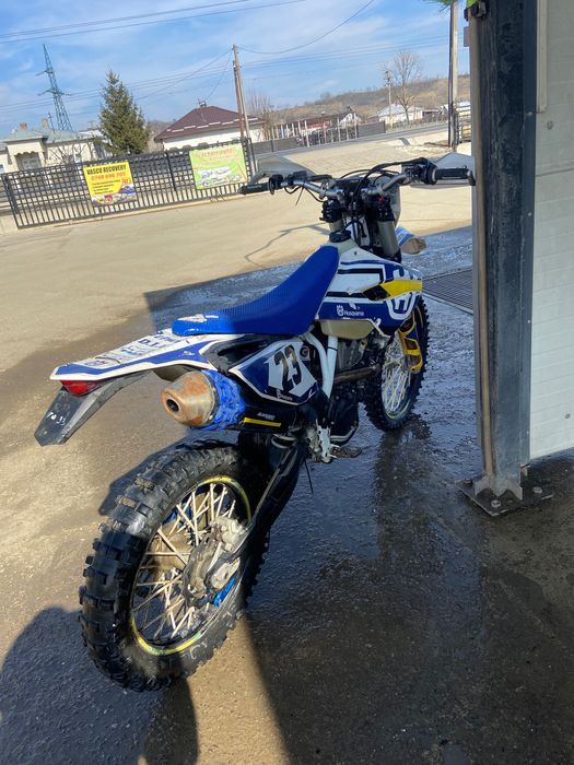 Vand motor Husqvarna fe 350cc înmatriculat 2016 itp valabil asigurare