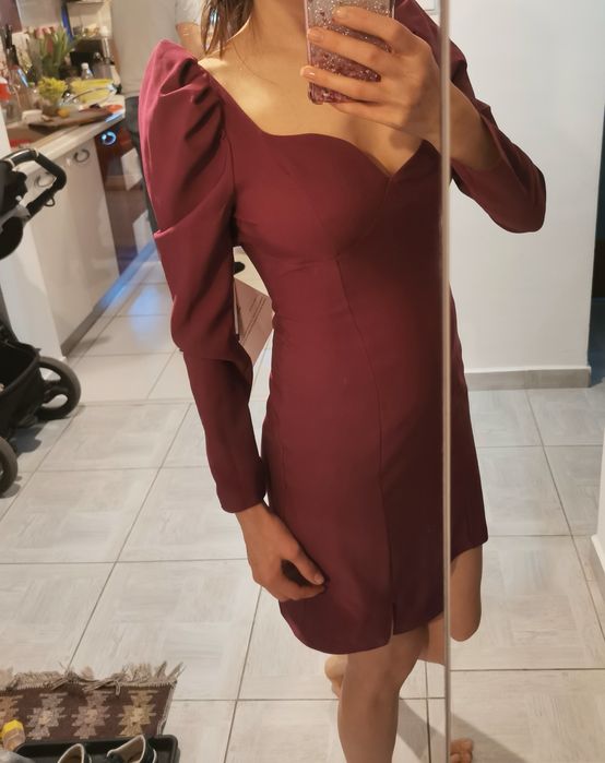 Rochie cu maneci lungi