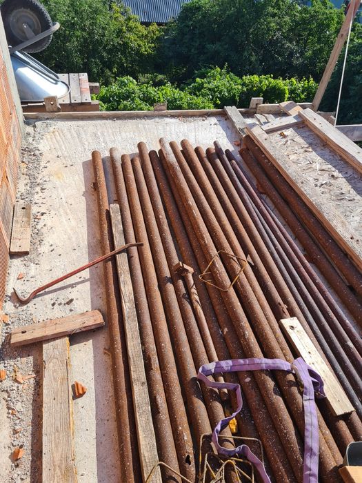 50 buc. Țeavă gard,solar 32mm ×6mm - 2.6 m