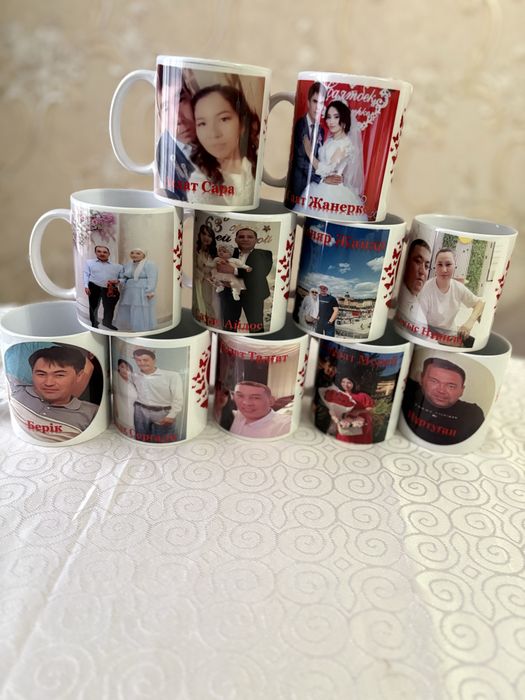 Кружкаға кез келген сурет басу