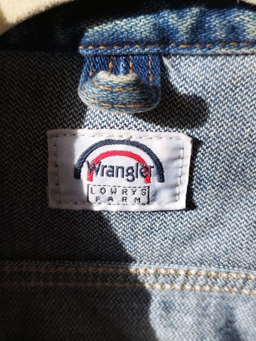 Джинсовая винтажная куртка Wrangler