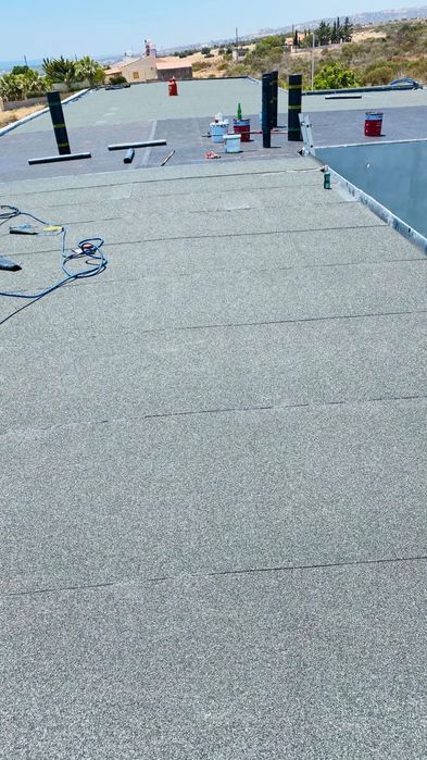 Хидро изолации на плоски покриви